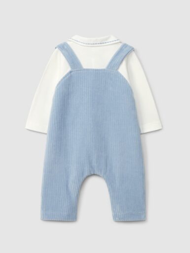 LARANJINHA RIBLFUWELEN SETJE 2 IN 1 BLUE