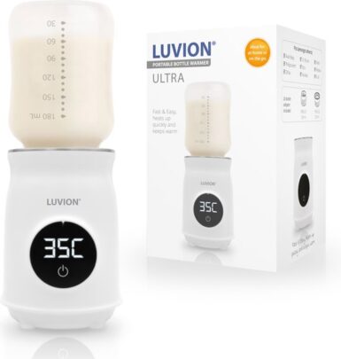 LUVION DRAAGBARE ULTRA FLESVERWARMER WIT