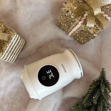 LUVION DRAAGBARE ULTRA FLESVERWARMER WIT