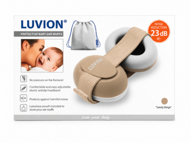 LUVION GEHOORBESCHERMERS SANDY BEIGE