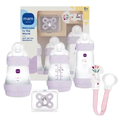 MAM WELCOME TO THE WORLD SET LILAC
