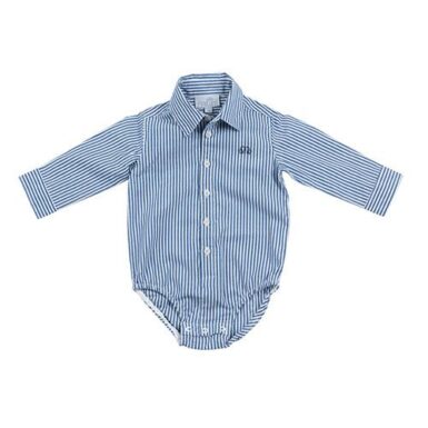 NATINI BODYHEMD PIERROT STRIPES DARK BLUE