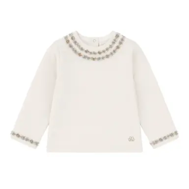 NATINI T-SHIRT RUBY OFFWHITE