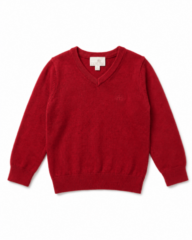 NATINI V-PULL BURGUNDY