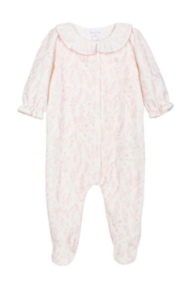 PATACHOU KRUIPPAKJE MET BLOEMENPRINT ECRU-PINK
