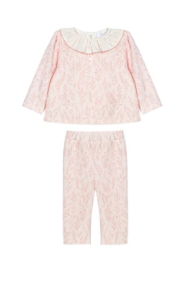 PATACHOU SETJE MET BLOEMENPRINT PINK