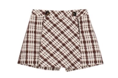 PATACHOU SKORT CHOCOLATE