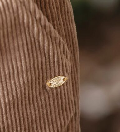 TARTINE ET CHOCOLAT BROEK RIBFLUWEEL BEIGE