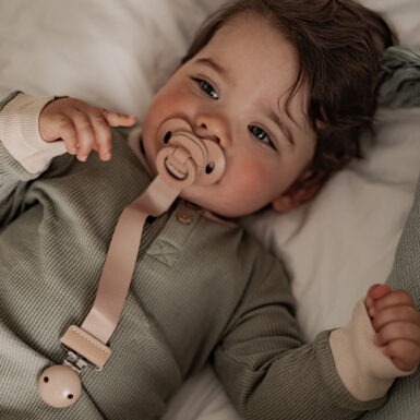 ELODIE FOPSPEENKETTING HOUT BLUSHING PINK