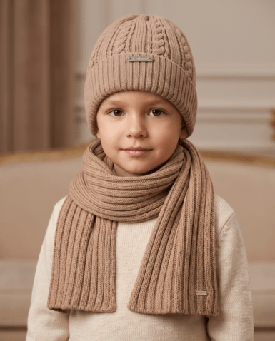 IL TRENINO SJAAL STRIPES WARM BEIGE