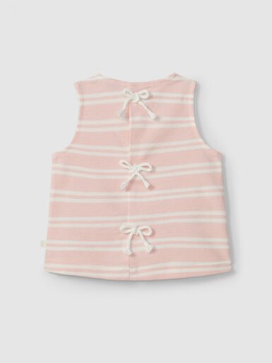 LARANJINHA TOP PINK STRIPES