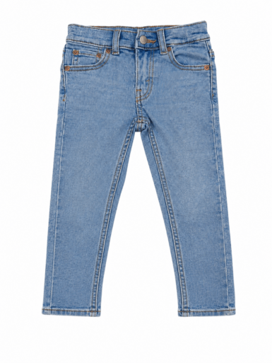 LEVI'S KIDS JEANS 512 SLIM TAPER STRETCH LIGHT BLUE