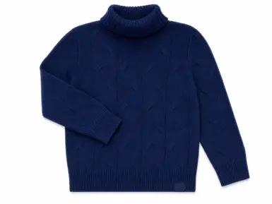 NATINI TURTLENECK TRICOT DARK BLUE