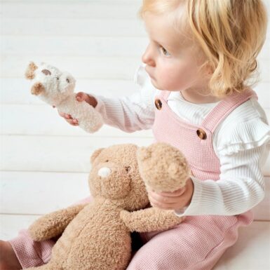 NATTOU TEDDY RAMMELAAR GIRAF ECRU