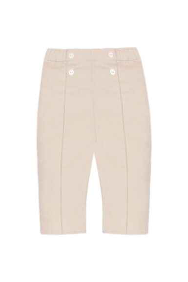 PATACHOU BROEK IN EEN FIJNE ZACHTE RIBFLUWEEL BEIGE