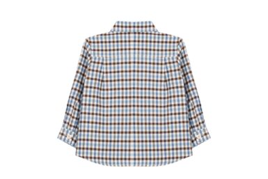 PATACHOU GERUIT HEMD BLUE BROWN
