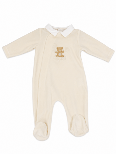 PATACHOU KRUIPPAKJE MET TEDDYBEERAPPLICATIE BEIGE
