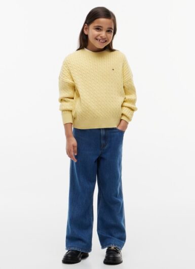 TOMMY HILFIGER JEANS MABEL WIDE LEG DENIM BLUE
