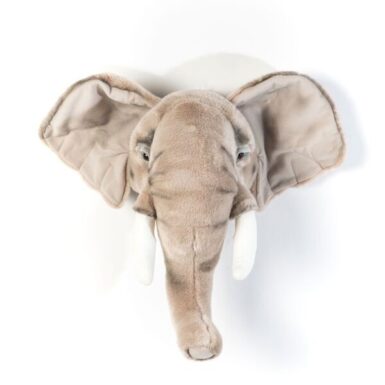 WILD AND SOFT DIERENHOOFD OLIFANT GEORGE - GRIJS
