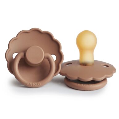 FRIGG DAISY FOPSPEEN LATEX 0-6 MAAND PEACH BRONZE
