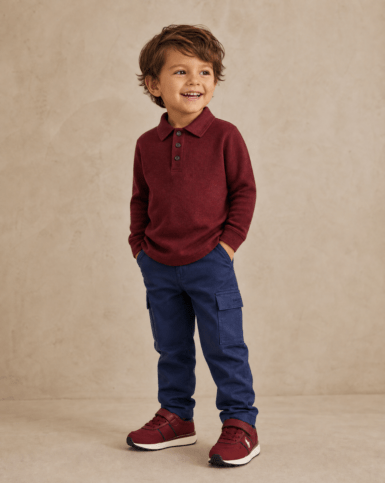 HACKETT POLO TRUI BURGUNDY