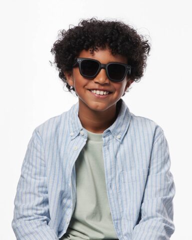 IZIPIZI ZONNEBRIL ROAD JUNIOR 7/11 JAAR BLACK