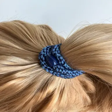 KKNEKKI HAARBAND INDIGO