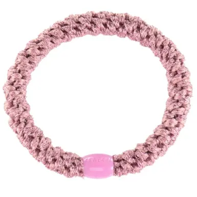 KKNEKKI HAARBAND OLD PINK GLITTER