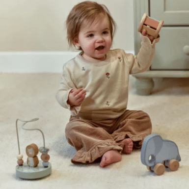 LITTLE DUTCH SAFARI FRIENDS HOUTEN GIFTSET