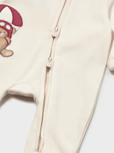 MAYORAL GEBORDUURD KRUIPPAKJE LIGHT BEIGE