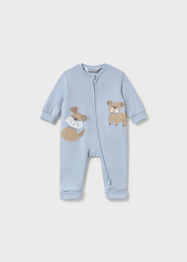 MAYORAL GEBORDUURD KRUIPPAKJE LIGHT BLUE