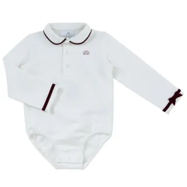 NATINI BODY POLO FLORANCE OFF WHITE
