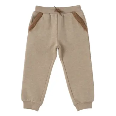 NATINI JOGGER BROEK TEDDY BEIGE