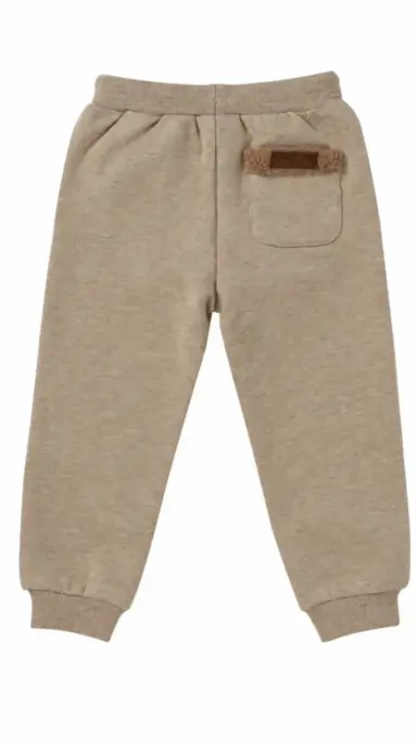 NATINI JOGGER BROEK TEDDY BEIGE