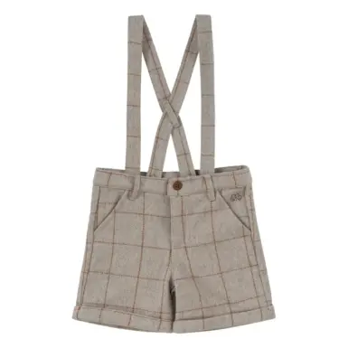 NATINI SHORTJE MET BRETEL CAS SQUARE BEIGE