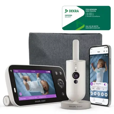 AVENT WIFI + LQSENSE PREMIUM CONNECTED BABY MONITOR