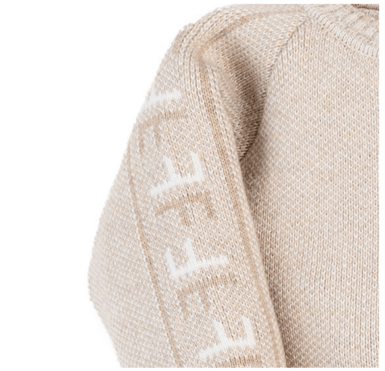FIRST GEBREID SETJE SWEAT-BROEKJE SIGNATURE SAND