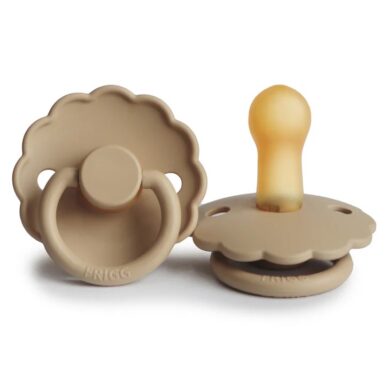 FRIGG DAISY FOPSPEEN LATEX 0-6 MAAND CROISSANT - BRUIN