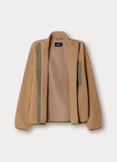 HACKETT FLEECE ZIPPERTRUI TETLEY BEIGE