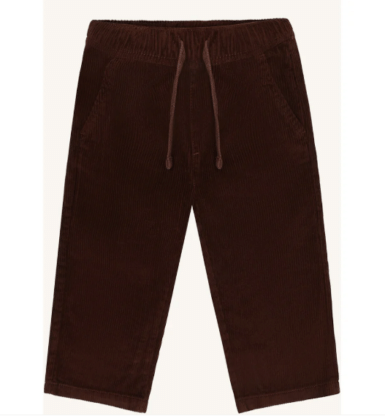HUST & CLAIRE BROEK TREVOR RIBFLUWEEL BROWN