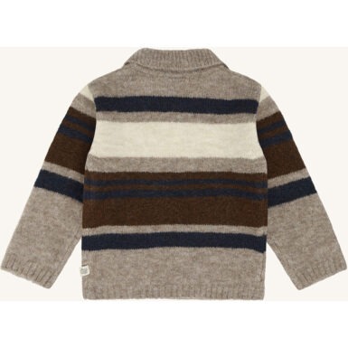HUST & CLAIRE TRUI POLO PELLE BEIGE