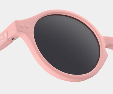 IZIPIZI ZONNEBRIL BABY 0/3 JAAR PASTEL PINK