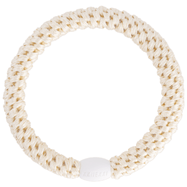 KKNEKKI HAARELASTIEK-ARMBAND IVORY