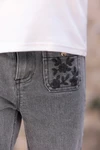TARTINE ET CHOCOLAT JEANSBROEK MET BORDUURSEL GREY