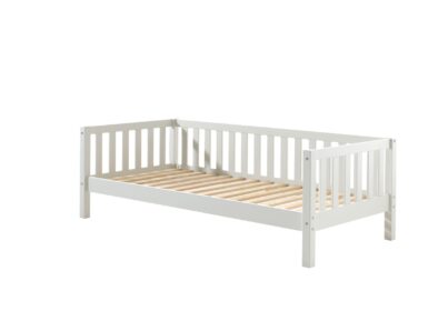 JAXX FRITZ KAJUITBED WHITE 90X200