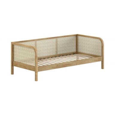 JAXX OLIVE KAJUITBED 90X200CM ROTAN EIK