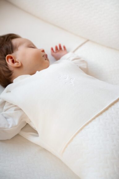 LIVING NATURE SLAAPZAK JACQUARD ECRU PURE COLLECTIE