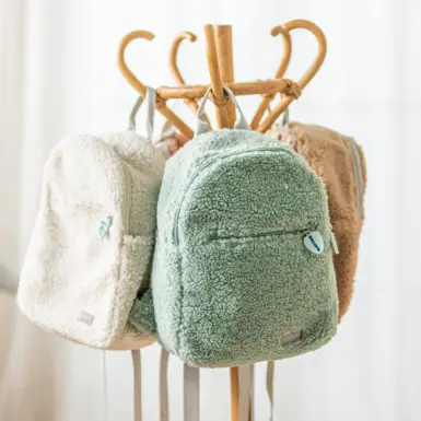 NATTOU RUGZAK TEDDY MINT