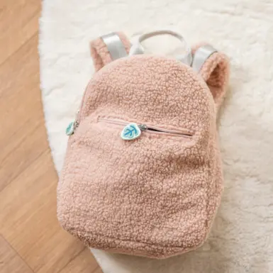 NATTOU RUGZAK TEDDY ROSE