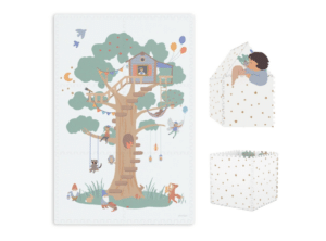 PLAY & GO 3-IN-1 PUZZELTAPIJT BOOMHUT
